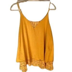 ALYA Layered Boho Camisole Top